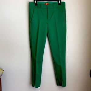 Joe Fresh size 6 emerald green pants NWOT